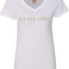 Kak Fancy Ladies V-Neck white with cactus print
