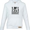 White Hoodie with hakgat cactus print