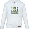 White Hoodie with hakgat cactus print
