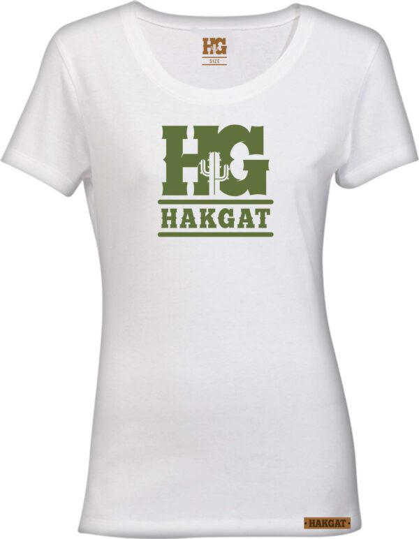Ladies White Classic T-Shirt – HG Print