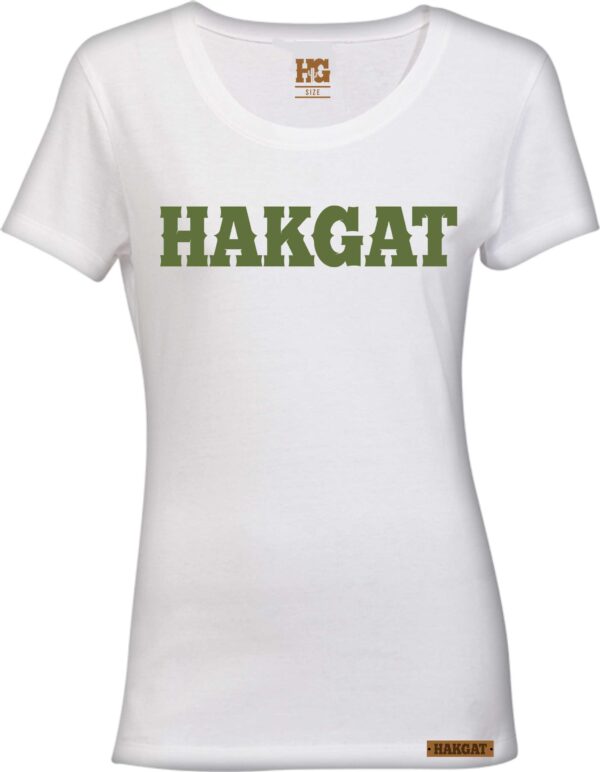 Hakgat Ladies White Classic T-Shirt