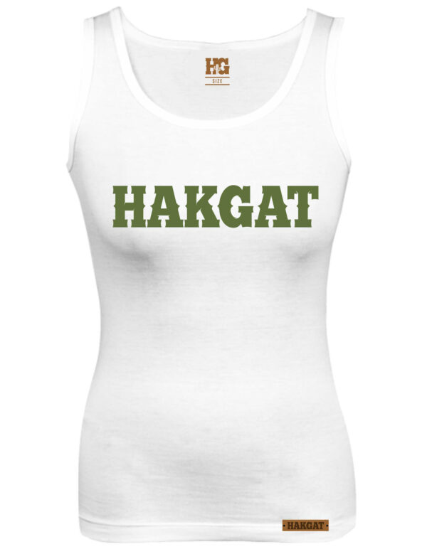 Hakgat Ladies White Tank Tops