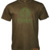 Mens Olive T-Shirt with green hakgat Cactus print