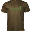 Mens Olive T-Shirt with green hakgat Cactus print