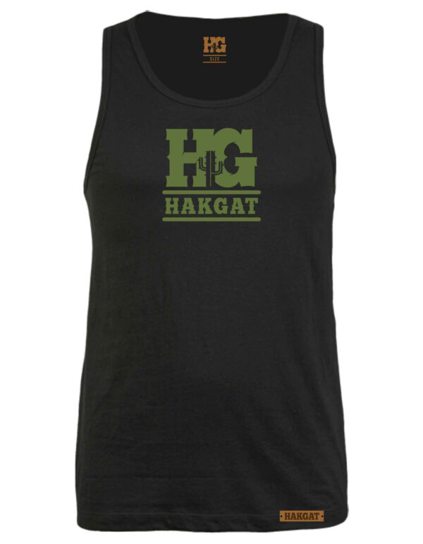 Mens Black Vest – HG Print