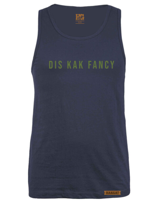 Kak Fancy Mens Navy Vest