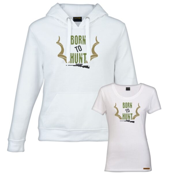 Born to Hunt Hoodie Combo 2 – Ladies Black