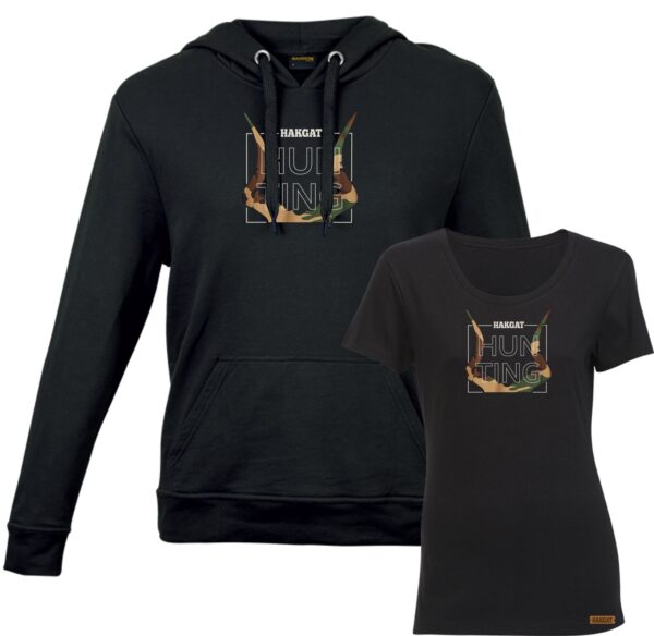 Hun-Ting Hoodie Combo – Ladies Black