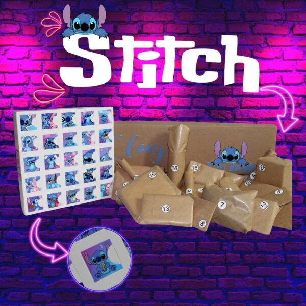Adorable countdown Stitch Advent Calendar