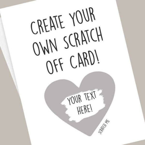 Versatile Scratch Cards