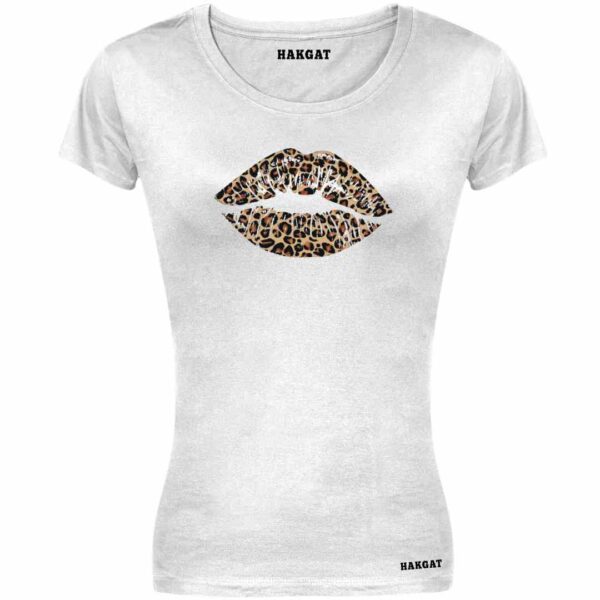 Ladies Cut T-shirt – Hakgat Leopard Print – Design 8