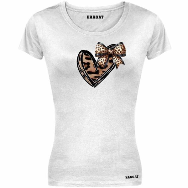 Ladies Cut T-shirt – Hakgat Leopard Print – Design 9