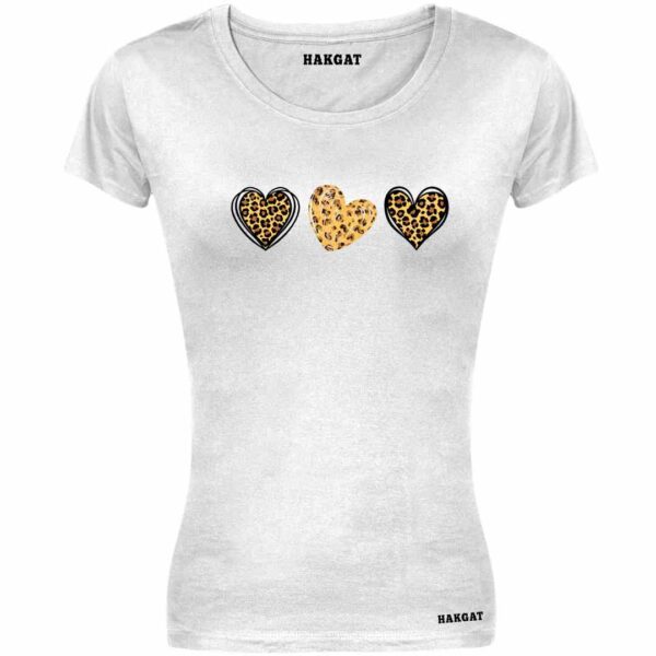Ladies Cut T-shirt – Hakgat Leopard Print – Design 12