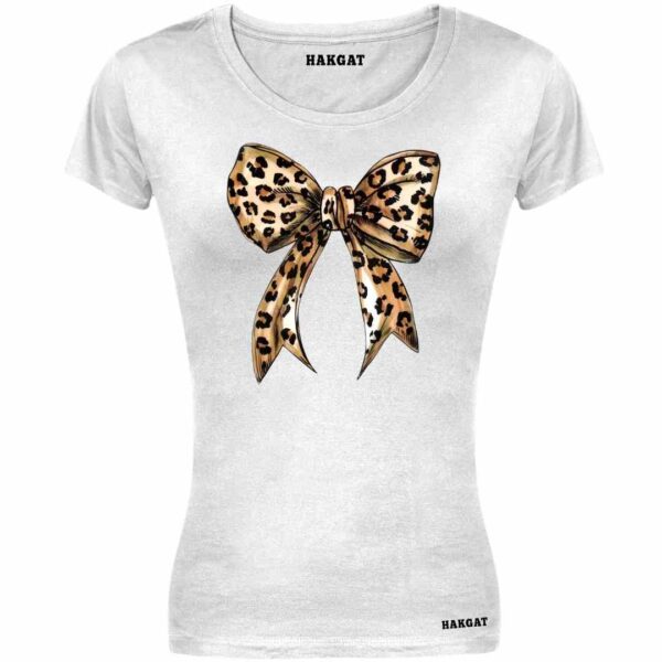 Ladies Cut T-shirt – Hakgat Leopard Print – Design 13