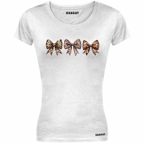 Ladies Cut T-shirt – Hakgat Leopard Print – Design 17