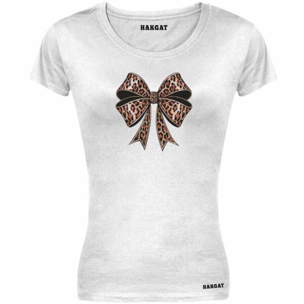 Ladies Cut T-shirt – Hakgat Leopard Print – Design 18