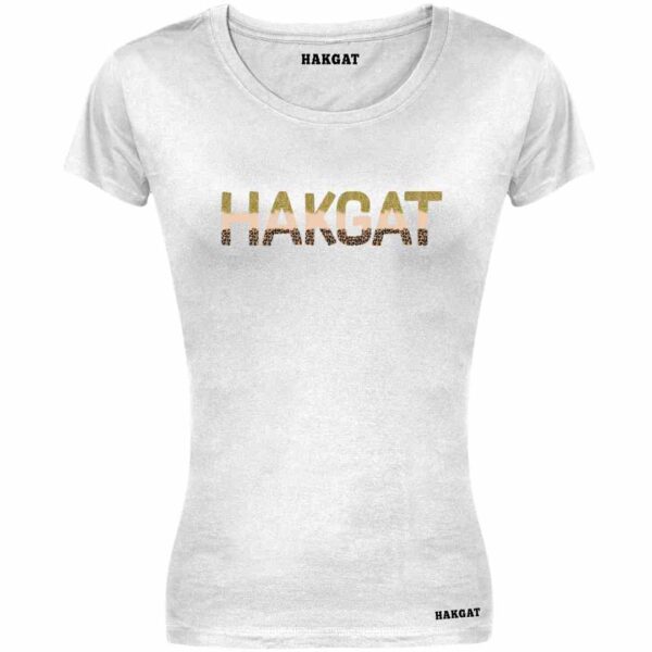 Ladies Cut T-shirt – Hakgat Leopard Print – Design 3